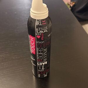 Black and Pink Touch Hair Spray